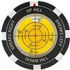 ZWWAAZHF Lettore palline da golf marcatore a bolla strumento | Lettore di livelle a bolla da golf, marcatore a clip per tappi da golf, aiuto rotondo per golf, multicolore per segni di golf