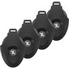 Housoutil 4 Pezzi Targhe Numeriche per Mazze da Golf, Nero Abs per Identificazione