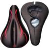 ZUZZEE Cuscino per sella mountain bike, 28 cm, impugnatura antiscivolo per