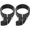 NUOBESTY 2 Pezzi Guida Catena per Bicicletta Pieghevole, Plastica Nera | Protezione Catena Bici, per Mountain Bike, Installazione Facile, Stabilizzazione, Accessorio Nero in Plastica