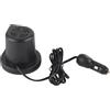 LICAEVEY Pompa Aria Elettrica 12V DC, Gonfiatore con 3 Ugelli per (BLACK)