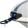 PalaUha Verricello elettrico da 20,4 kg per barche 12 V Marine Power Anchor Winch salata barca pontone verricello salpa ancora kit con telecomando wireless e corda di ancoraggio pre-avvolta 20,4 m