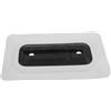 ifundom Fin Box Paddle Board Gonfiabile Bianco in PVC, Base Pinna per Surfboard, Compatibile con Fin Box e Supporto Pinna, per Sport Acquatici e Uso su Tavole SUP
