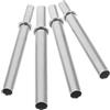 IWOWHERO Tubo di riparazione per canne da pesca in acciaio inox, set da 4 pezzi, con connessione sicura, montaggio rapido, per canna da pesca e attrezzatura da