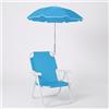 CoudarTitie Parasol per Passeggino Parasole Ombrellino Universale Protezione Regolabile Tessuto Durevole Anti Pinza Universale Leggero Salvaspazio Adatto per, Azzurro