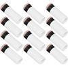 ifundom 20 Pezzi Ricambio per Testa Stecca da Biliardo 12mm in Pelle Pu con Vite, Resistente e Stabile per Riparazione Liscia, per Stecche da Snooker e Biliardo in Casa o Club