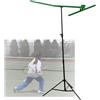 Generic Macchina per allenamento palline da tennis, altezza regolabile per principianti, compatibile con pickleball standard, ideale per allenamenti a lungo termine, palline non incluse