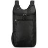 Drawup Zaino portatile e pieghevole, ultra leggero, impermeabile, per campeggio, escursionismo, 100 g, colore: blu (nero)