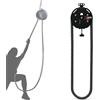 Generic Pulley Rope Puller, Endless Rope Trainer con resistenza regolabile, cavo di sospensione macchina per casa, palestra, allenamento fisico aerobico