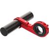 HEANUJJ Supporto per Luce Bici Estensione Manubrio in Metallo Rosso Regolabile per Bici e Manubrio per Aggiungere Spazio