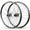 HWEVDHJ Ruote Per Mountain Bike 24 Asse Passante 15 * 100/12 * 142mm Freno A Disco | Set Di Ruote MTB, Cerchione In Alluminio, Ruote Per Bicicletta, Per Cassette A 7-12 Velocità