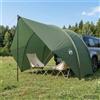 Generic Tenda da sole impermeabile per portellone posteriore, 405 x 280 x 220 cm, colore: blu