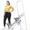 MERACH 2026 Nuovo stepper per esercizi in casa, attrezzo per allenamento verticale completo, compatto e pieghevole, con falcata ampia, manubrio e pedali regolabili.