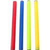 YARNOW Bastone per Staffetta in Plastica 4 Pezzi 2,8cm per Allenamento Corsa | Bordo Liscio, e Zona Colore Casuale Impugnatura Testurizzata, Colori Vivaci Scambi Sicuri per Mani