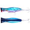 Drawup Plastica dura Popper Lure 41g 3D Occhi per superficie Plastica dura | Per azione superficiale, grandi spruzzi, occhi realistici 3D, peso 41g, lunghezza 16cm, esca dura in plastica