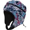 Mealoodiousmusea Casco da rugby da portiere protezione copricapo per allenamento sportivo multicolore blu, 42 x 20 cm
