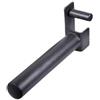 Generic Barbell Plate Rack Porta Dischi Bilanciere Supporto Pesi Perni Stoccaggio Gancio Palestra in Acciaio Robusto con Staffa Saldato E Perno di Blocco per