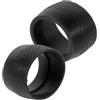 TOVINANNA 2 Pezzi Bike Bar Tape Fixing Ring in Gomma Nero Anello di Fissaggio per Manubrio Bici Gestione Cavi Facile Installazione per Manubri Bici e Cavi per Mountain Bike