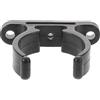 Holibanna Fascetta Stringitubo Nera in Nylon per Tubo 38-42mm Uso Nautico | Design Compatto, Fissaggio Sicuro, per Applicazioni Industriali e Marine