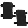 GLEAVI Cuscino Protettivo per Squat Machine con Cinghie Regolabili Nero
