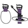 TACWJDM Supporto per Bastoni da Arrampicata, Corda Elastica | Cordino Di Fissaggio Per Bastone Da Passeggio A Mani Libere, Accessorio Per Zaino Da Trail Running, Alpinismo