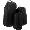NUOBESTY 3 Pezzi Sacchetto Compressione Piumino da Campeggio in Nailon Coulisse, Organizer per Abbigliamento, per Outdoor e Trekking