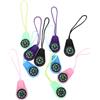 WHAMVOX 10 Pezzi Bussola Tascabile per Cordino, Plastica Compatta