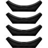 SHINEOFI 4 Pezzi Supporto per Manubri Design Cavo, Multifunzione, Casa