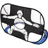 Topiky Porta da Calcio per Bambini con Rete, 4FT per Interni Ed Esterni | Set di pali da calcio portatili con borsa per il trasporto, per il gioco di allenamento in cortile