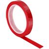 PATIKIL 55 Iarde/50M Nastro di Finitura Grip 0,6 Pollici PU Rosso | per Racchette Sigillo Appiccicoso, per Tennis Badminton