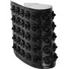 HAKIDZEL Adesivo Antiscivolo per Snowboard Nero in PVC, 1 Foglio | Ski Board e Uso Outdoor, Adesivo Forte, 50 Pezzi, Stile Fashion e Cute