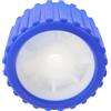 HEANUJJ Rullo per Rimorchio Barca a Coste, Ruota Rullo per Carrello Barca in PVC Blu, 5 Pollici, Rotolamento Fluido, per Yacht e Chiglia