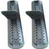 NESTINGHO Pedale per Kayak 1 Paio, Plastico Nero, Accessori Esterni | 46cm, per Barca da Pesca e Canoa, Forniture per Sport Acquatici, Ricambio Pratico