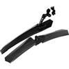 NEWFT Parafanghi Biciclette, Nero