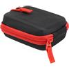 Gdfnmogo EVA Golf Range Finder Pouch 11,4 x 7,9 cm impermeabile | Nucleo in EVA ammortizzante, esterno rigido, adatto a dispositivi fino a 4,5 pollici, colori nero o rosso