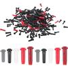 Alasum Tubo Protezione Corde in Nylon per Racchetta da Badminton 2 Fori, Doppio Collegamento, Accessorio per Racchetta
