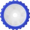 ibasenice Rullo per Rimorchio per Barche Rullo Oscillante a Coste Ruota 5 Pollici Blu in PVC, Riduce L'attrito, per Carrello Barca e Rimorchio