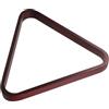 SHINEOFI Telaio Triangolare da Biliardo in Legno 57,2mm Portapalle Portatile Design di Precisione per Club Professionali e Tavoli da Biliardo