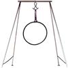 Generic Telaio per antenna in acciaio inox, tubo da 25 mm, supporta fino a 226,8 kg, attrezzatura portatile per ginnastica, yoga acrobatico e lezioni in studio