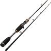 SDDFFW 2 Sezione 1.8m .1m .4m Asta Di Casting Da Esca 7-25g Peso Carbonio Disassizio Canna Pesca Carpa Palo 10-20Lb Della Linea Canne A Peche(2.1 m)