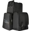 harayaa Borsa Equestre Porta Attrezzatura Borsa Zaino Sacca Organizer in Poliestere Ripstop 900D Principale Verticale Frontale con Cinghie E Tasca Laterale