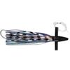Drawup 17,8 cm per polpo ala testa esca ad alta resistenza gancio 7 pollici per | Gancio in acciaio inox, lunghezza 22,9 cm, peso 80 g, ideale per tonno, marlin, per pesca a traina in acque profonde