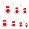 Yardwe Set di 7 Tree Mounted Targets in Super Fiber, Portatili, Leggeri, Superficie Liscia, per Giochi da Esterno e Tiro Pratico
