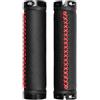 HEANUJJ Impugnature Manubrio Bici 1 Paio in TPR Nero per Mountain Bike | Rivestimento in Microfibra Effetto Pelle, Presa Antiscivolo e Confortevole, Accessorio per Guida su Sentieri