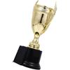 ifundom Coppa Premio in PVC Oro, Decorativo per Ragazzi e Ragazze, Giochi Sportivi, Scuola Primaria, 1 Pezzo