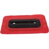 Holibanna Supporto Montaggio Pinna Paddleboard 9 Pollici in PVC Rosso | Adattatore per Surfboard e Paddle Board, Installazione Rapida, Staffa Inclusa