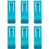 Generico Clip per pinne di navigazione - 6pcs Slip Surfing Paddle Board Fin clip | Pinne spartiacque a surf paddle morsetti | per il dispositivo di manutenzione del pin di sostituzione della base