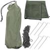 JECOMPRIS Telo Parasole da Campeggio, Camping Blanket, Telone per Esterno Oxford 210d Argentato, per 3-5 Persone, per Picnic e Campeggio All'aperto