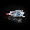 Drawup Esca da pesca in silicone 6 cm corpo morbido in silicone esca da pesca 6 cm (argento)
