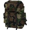 Molumvel Zaino militare da 65 l, mimetico, robusto zaino da trekking per campeggio, escursioni e avventure all'aperto, versatile compagno per attività all'aperto, con poliestere 600D, verde, L